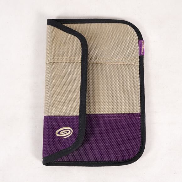 Timbuk2 Kindle Fire E-Reader Pouch Protective Case Sleeve Envelope Purple Tan - Picture 1 of 6